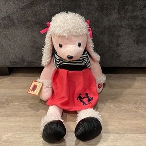 Chantilly Lane Musical Plush POODLE DOG 50s Oldies Sings Every Little Star NEW
